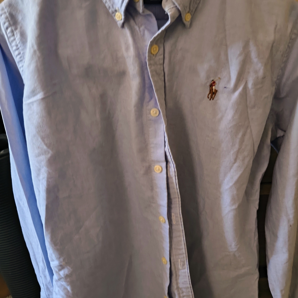 Women's Light Blue Slim Fit Polo Shirt